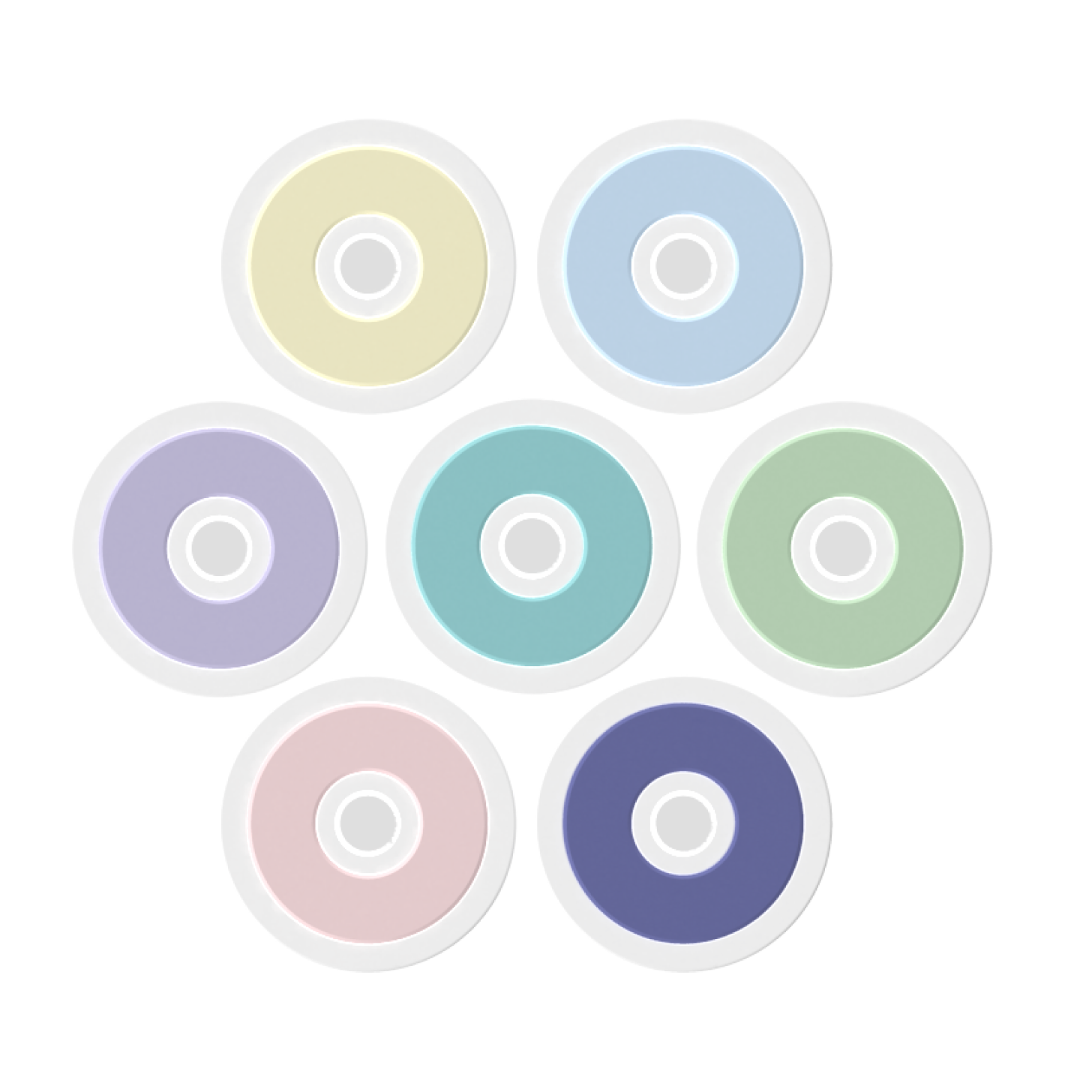 Interchangeable Bottle | 7 pack