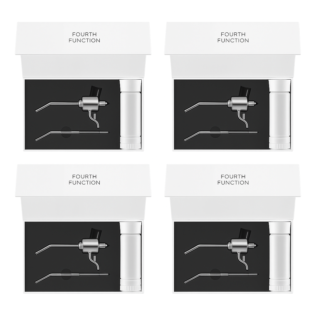 4-Pack Full Kit – Fourth Function Quadruple Dental Syringe | (Limited Presale)